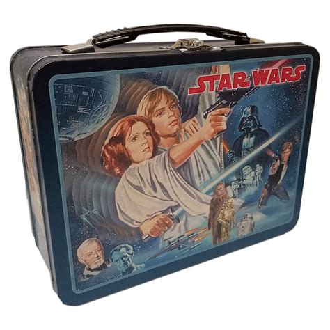 star wars lunch box metal|retro star wars lunch box.